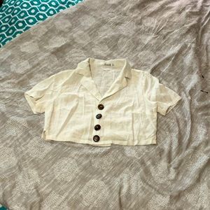 Crop Button Up.